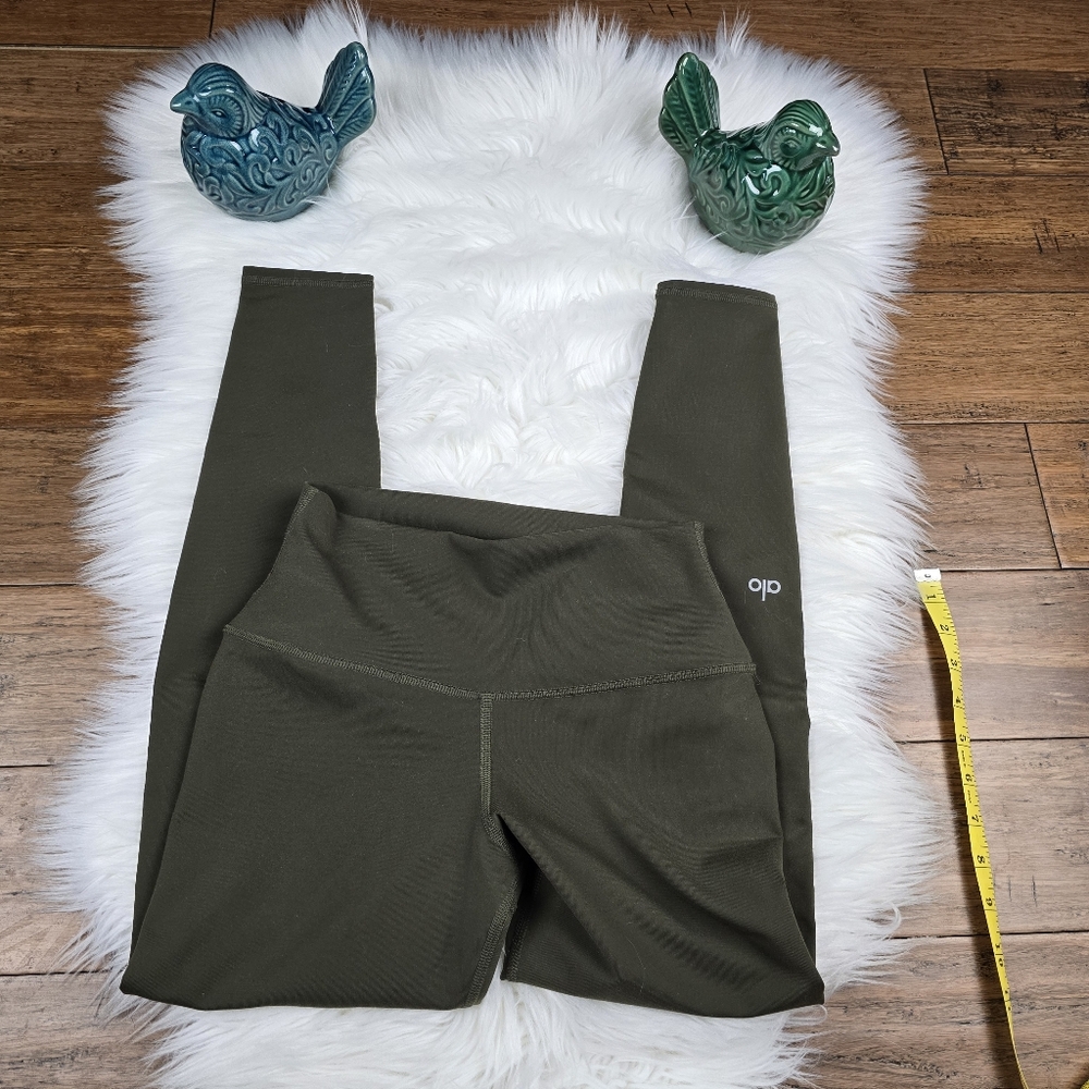 Alo Yoga Green Olive Legging XS - Picture 6 of 12